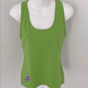 Victoria’s Secret NWT Y2K Green Racerback Tank Top